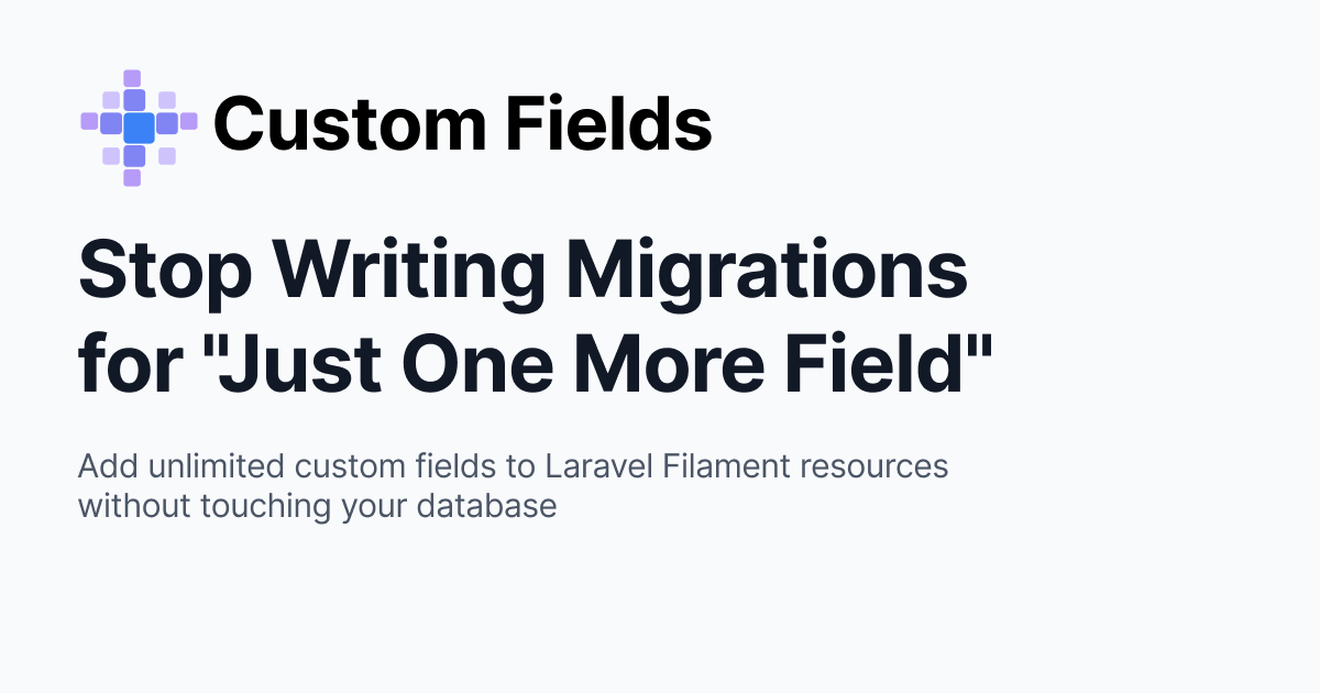Custom Fields